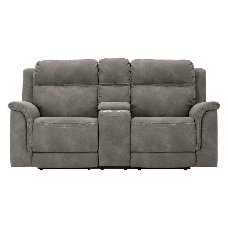 Signature Design by Ashley Next-Gen Durapella Power Reclining Fabric Loveseat 5930118 IMAGE 3