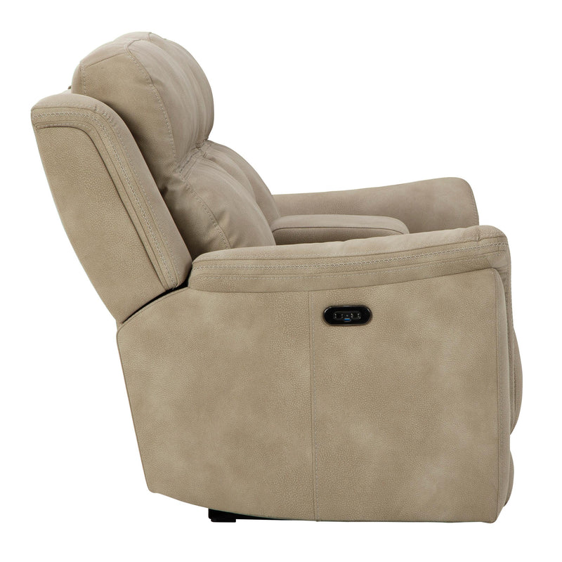 Signature Design by Ashley Next-Gen Durapella Power Reclining Fabric Loveseat 5930218 IMAGE 4