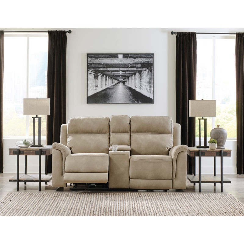 Signature Design by Ashley Next-Gen Durapella Power Reclining Fabric Loveseat 5930218 IMAGE 6