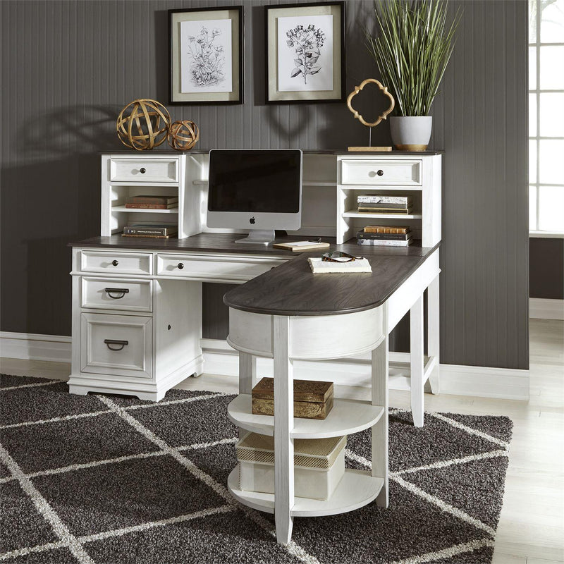 Liberty Furniture Industries Inc. Office Desks L-Shaped Desks 417-HO111T/417-HO111B/417-HO121 IMAGE 10