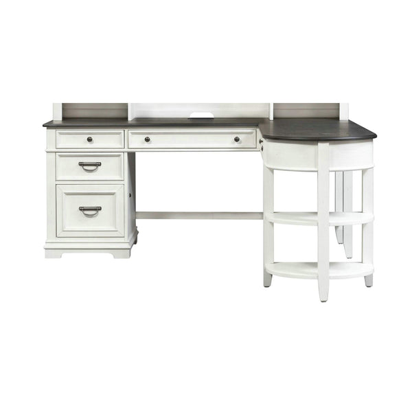 Liberty Furniture Industries Inc. Office Desks L-Shaped Desks 417-HO111T/417-HO111B/417-HO121 IMAGE 1