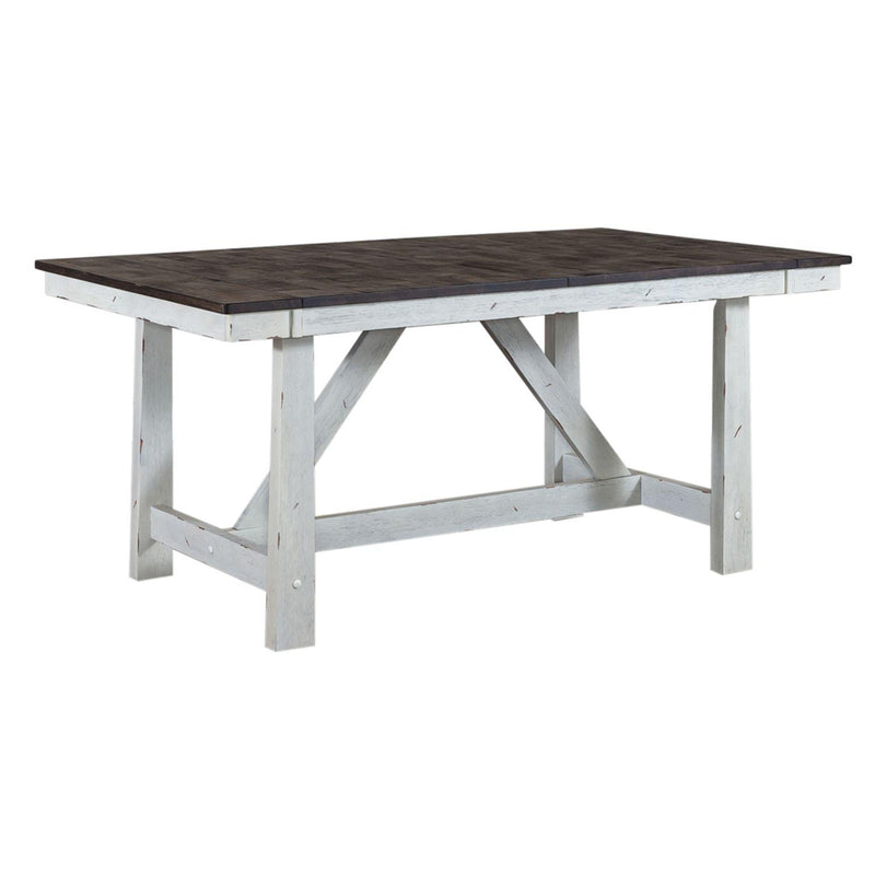 Liberty Furniture Industries Inc. Farmhouse Dining Table with Trestle Base 139WH-T4002 IMAGE 7