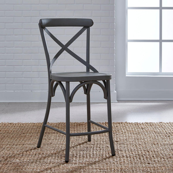 Liberty Furniture Industries Inc. Vintage Series Counter Height Dining Chair 179-B300524-GY IMAGE 1