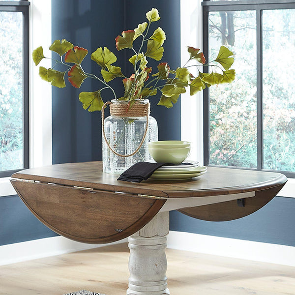 Liberty Furniture Industries Inc. Round Carolina Crossing Dining Table with Pedestal Base 186W-T4242/186W-P4242 IMAGE 1