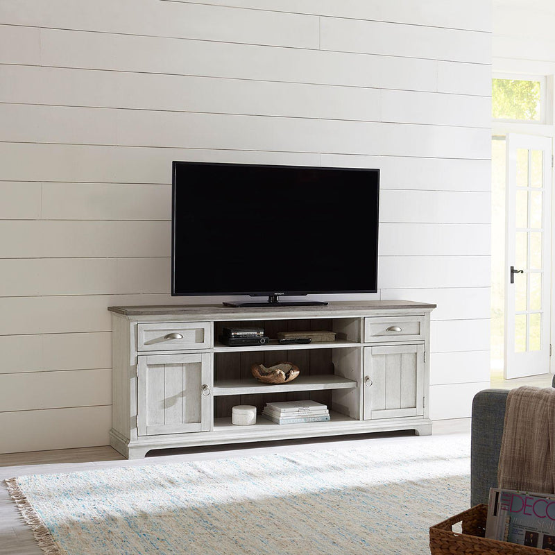 Liberty Furniture Industries Inc. Ocean Isle TV Stand with Cable Management 303W-TV72 IMAGE 9