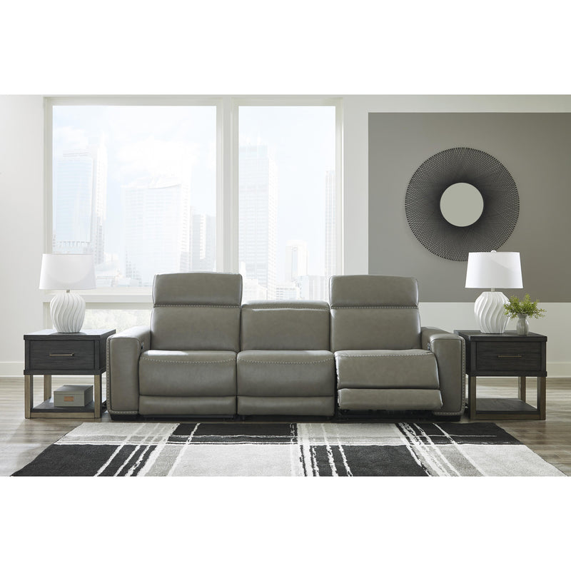 Signature Design by Ashley Correze Power Reclining Leather Match 3 pc Sectional U9420258/U9420246/U9420262 IMAGE 7