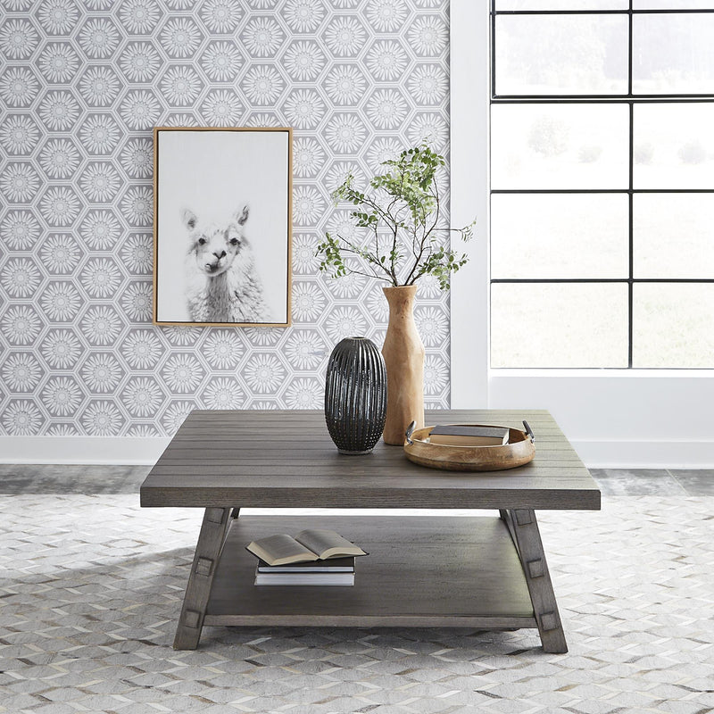 Liberty Furniture Industries Inc. Modern Farmhouse Cocktail Table 406-OT1014 IMAGE 7