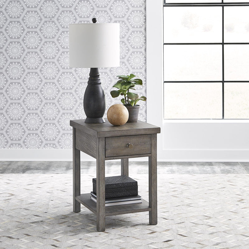 Liberty Furniture Industries Inc. Modern Farmhouse Chairside Table 406-OT1023 IMAGE 10