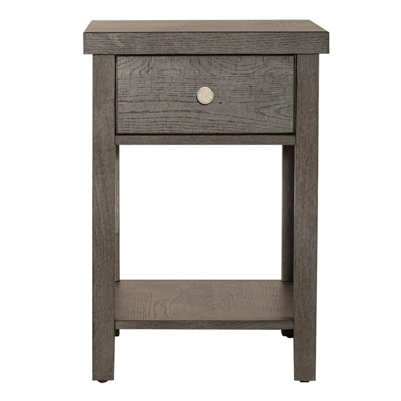 Liberty Furniture Industries Inc. Modern Farmhouse Chairside Table 406-OT1023 IMAGE 2