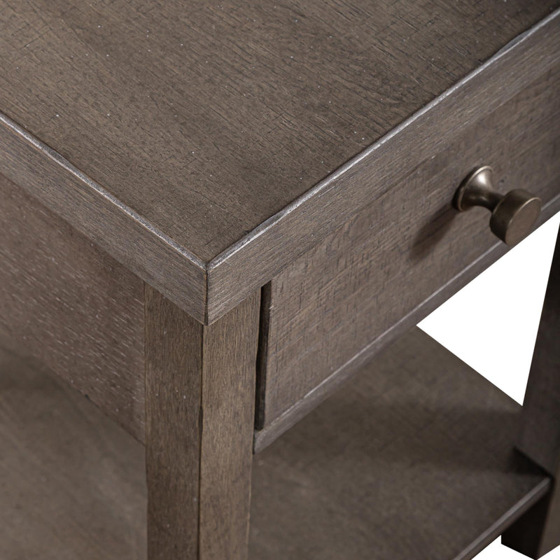 Liberty Furniture Industries Inc. Modern Farmhouse Chairside Table 406-OT1023 IMAGE 7