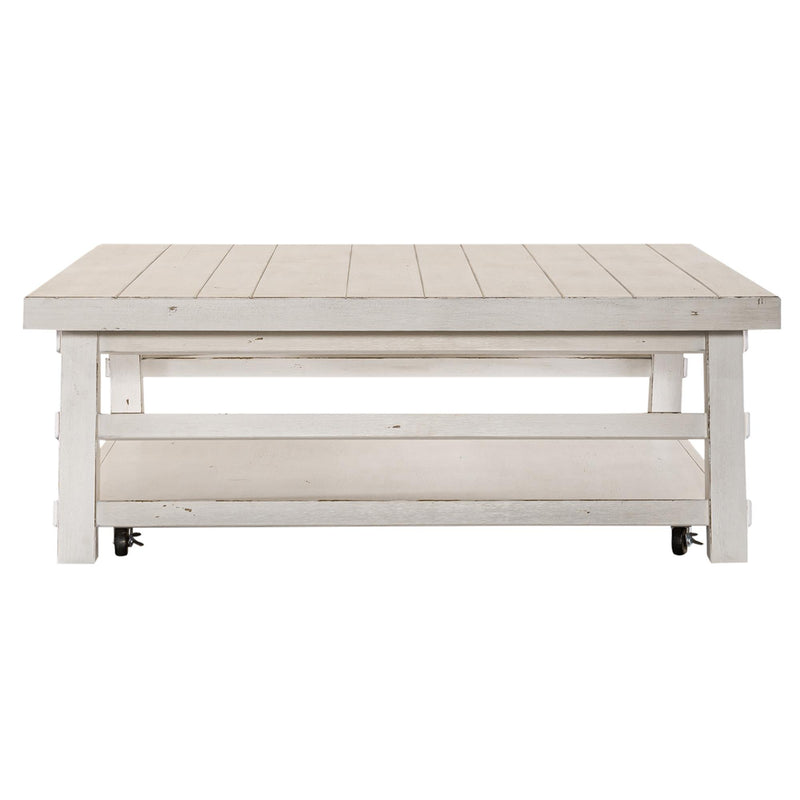 Liberty Furniture Industries Inc. Modern Farmhouse Cocktail Table 406W-OT1014 IMAGE 3