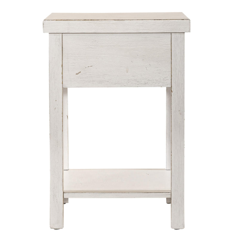 Liberty Furniture Industries Inc. Modern Farmhouse Chairside Table 406W-OT1023 IMAGE 4