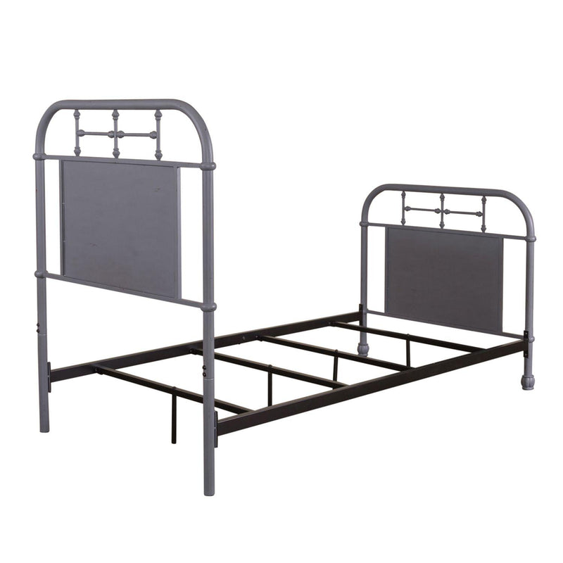 Liberty Furniture Industries Inc. Vintage Twin Metal Bed 179-BR11HFR-GY IMAGE 3
