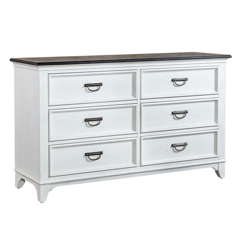 Liberty Furniture Industries Inc. Allyson Park 6-Drawer Kids Dresser 417-BR30 IMAGE 1