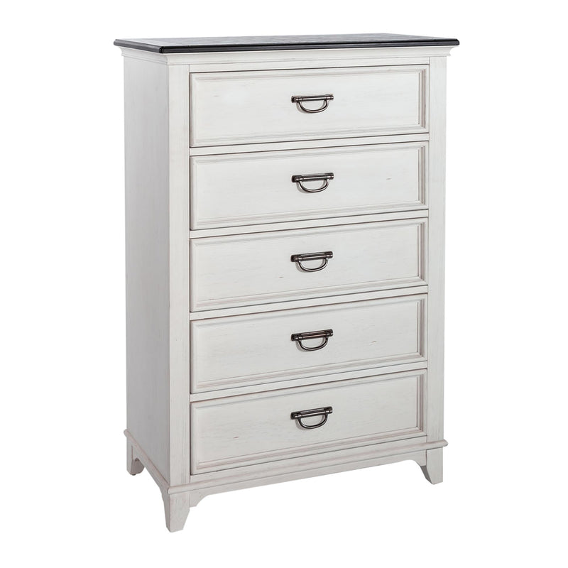 Liberty Furniture Industries Inc. Allyson Park 5-Drawer Kids Chest 417-BR40 IMAGE 1