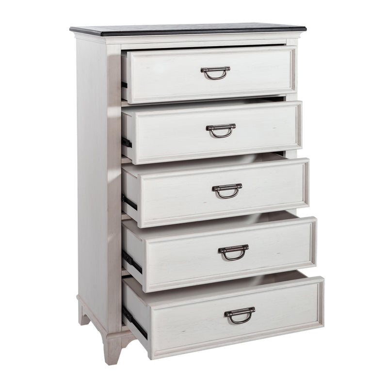 Liberty Furniture Industries Inc. Allyson Park 5-Drawer Kids Chest 417-BR40 IMAGE 6