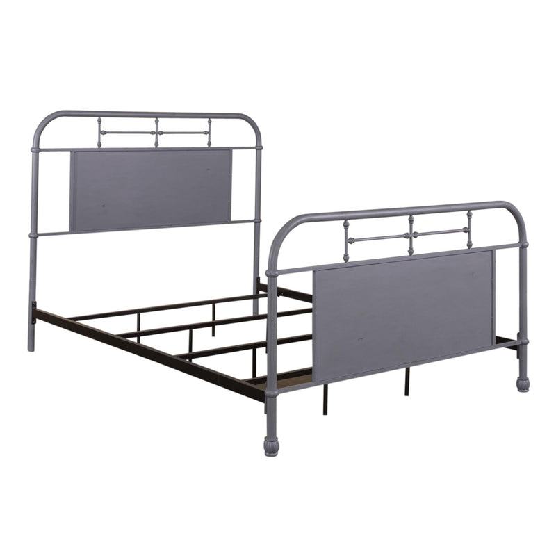 Liberty Furniture Industries Inc. Vintage Queen Metal Bed 179-BR13HFR-GY IMAGE 1