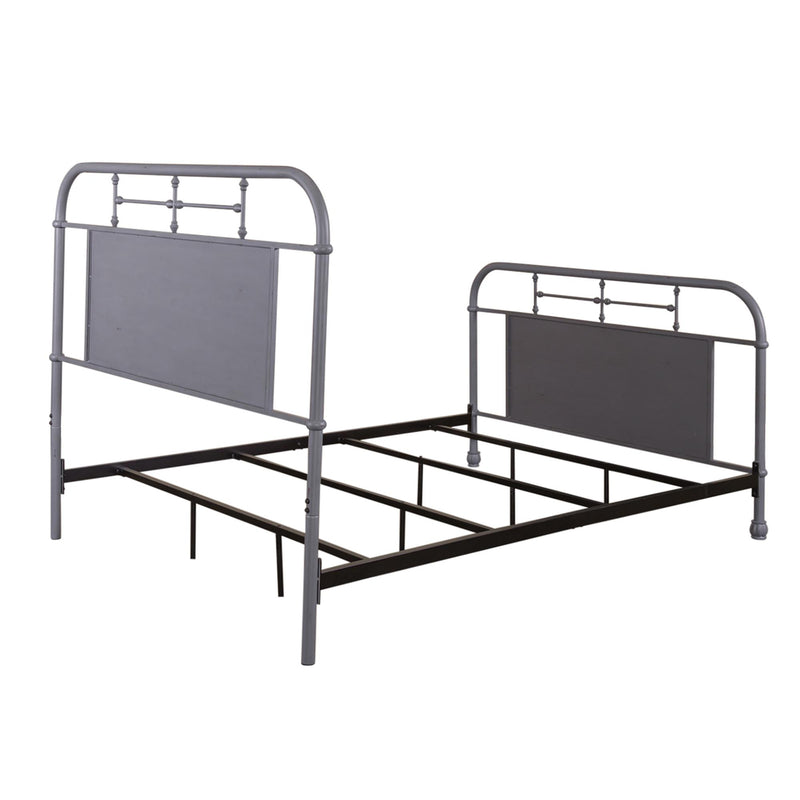 Liberty Furniture Industries Inc. Vintage Queen Metal Bed 179-BR13HFR-GY IMAGE 4