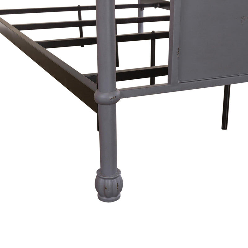 Liberty Furniture Industries Inc. Vintage Queen Metal Bed 179-BR13HFR-GY IMAGE 7