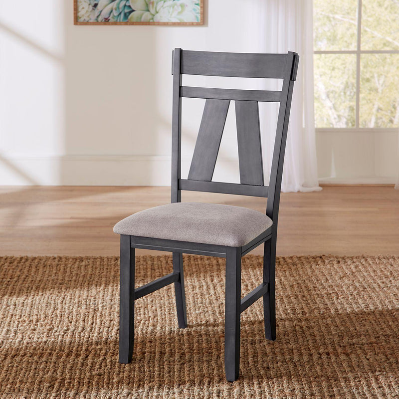 Liberty Furniture Industries Inc. Lawson Dining Chair 116GY-C2501S IMAGE 1