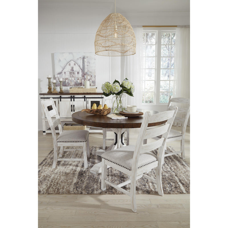 Signature Design by Ashley Round Valebeck Dining Table with Pedestal Base D546-50T/D546-50B IMAGE 9