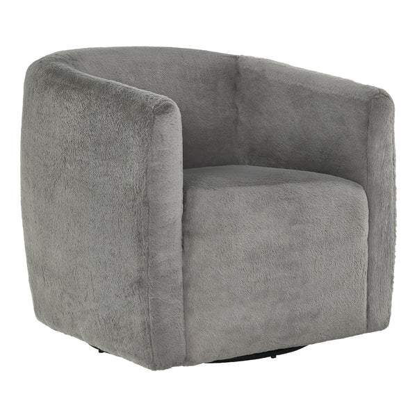 Signature Design by Ashley Bramner Swivel Fabric Accent Chair A3000330 IMAGE 1