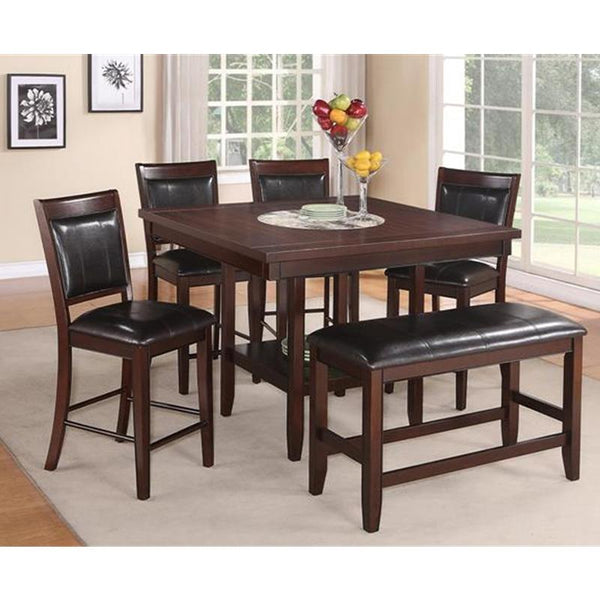 Crown Mark Fulton 6 pc Counter Height Dining Set IMAGE 1