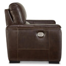 Signature Design by Ashley Alessandro Power Leather Look Recliner U2550213 IMAGE 4