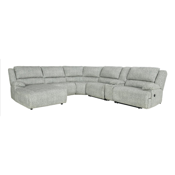 Signature Design by Ashley McClelland Reclining Fabric 6 pc Sectional 2930205/2930246/2930277/2930219/2930257/2930241 IMAGE 1