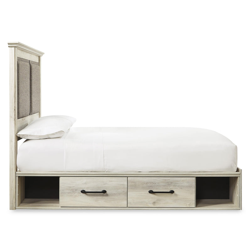 Signature Design by Ashley Cambeck King Upholstered Panel Bed with Storage B192-158/B192-56/B192-60/B192-60/B100-14 IMAGE 3