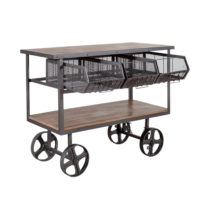 Liberty Furniture Industries Inc. Kitchen Islands and Carts Carts 2130-AT1000 IMAGE 7