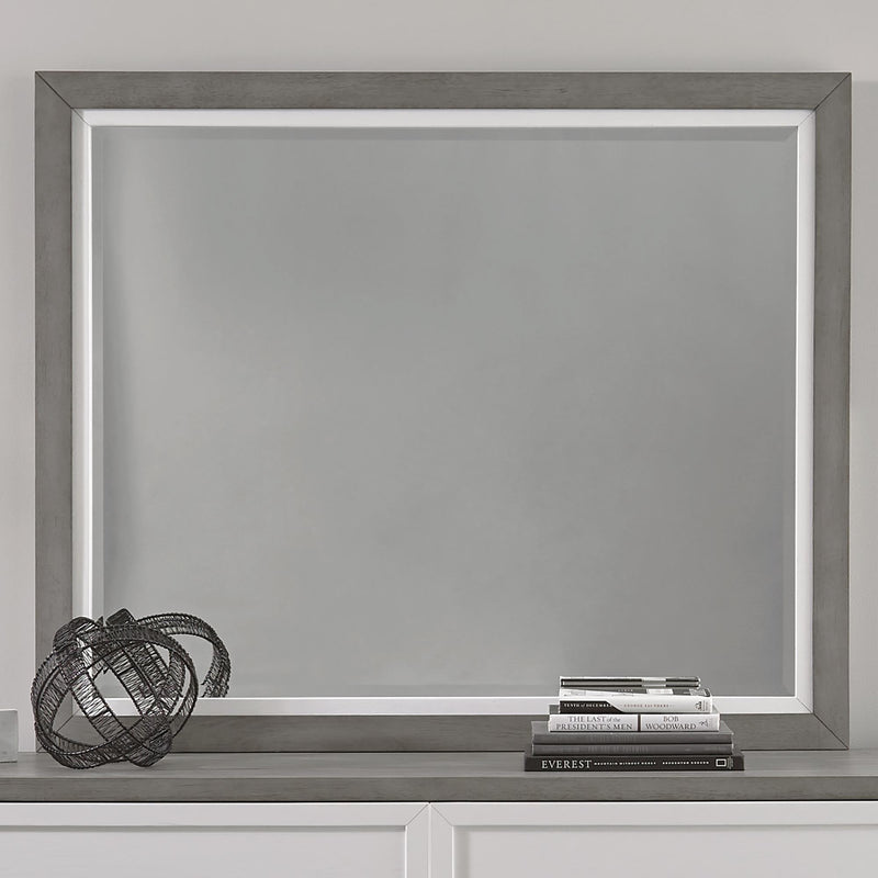 Liberty Furniture Industries Inc. Palmetto Heights Landscape Dresser Mirror 499-BR51 IMAGE 1