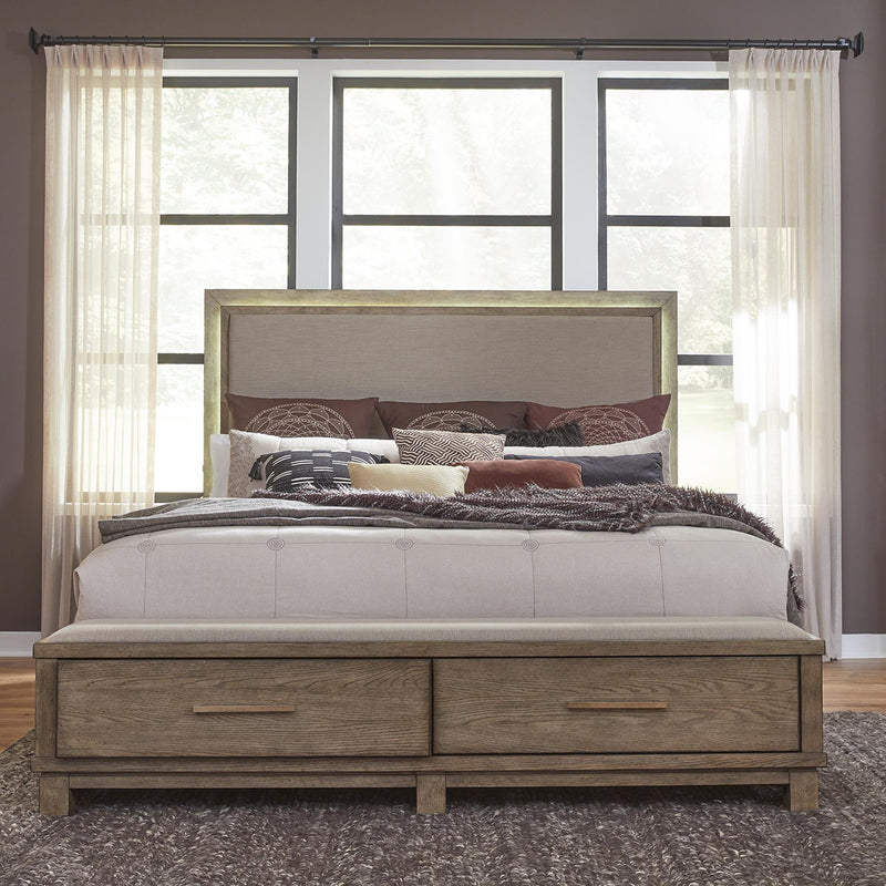Liberty Furniture Industries Inc. Canyon Road Queen Platform Bed with Storage 876-BR-QSB IMAGE 1