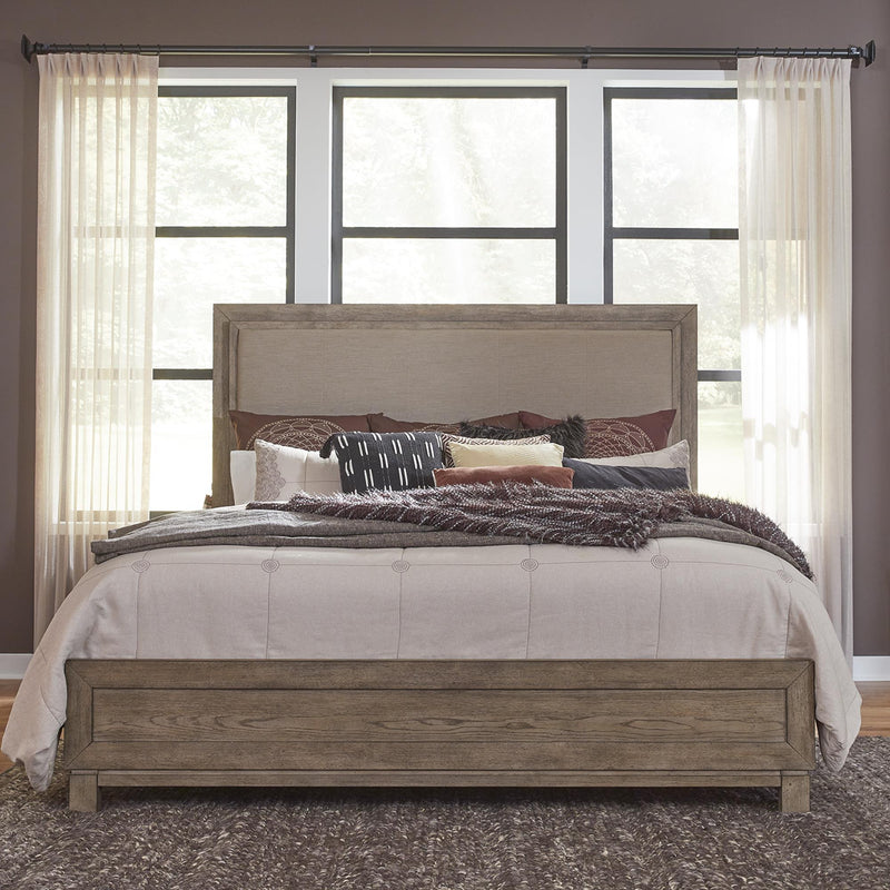 Liberty Furniture Industries Inc. Canyon Road King Upholstered Platform Bed 876-BR-KUB IMAGE 2