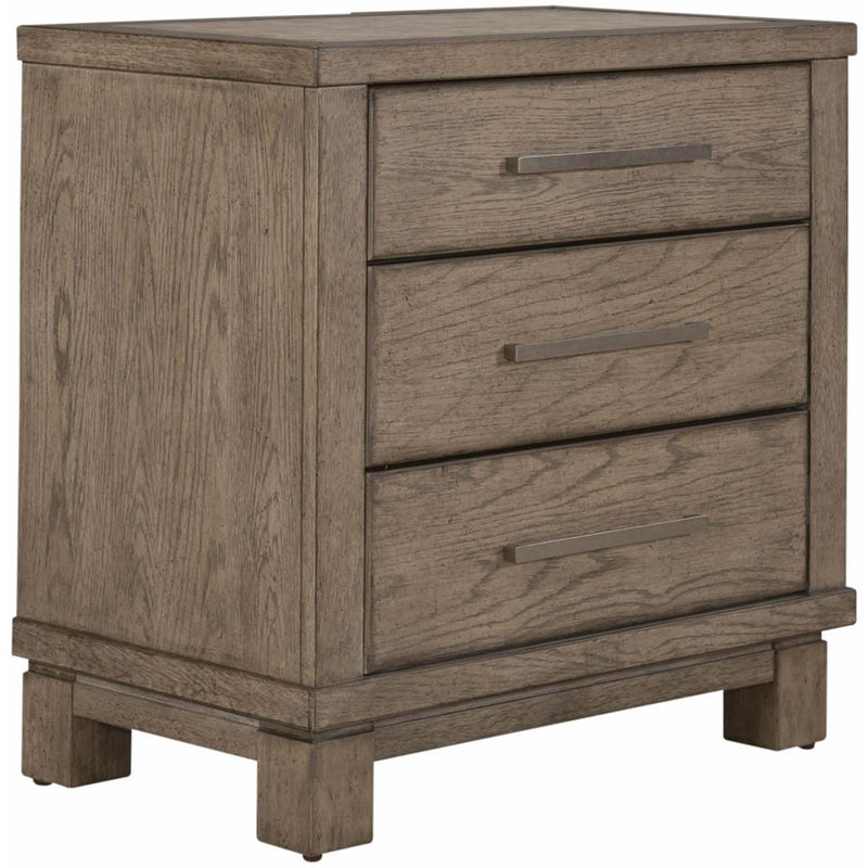 Liberty Furniture Industries Inc. Canyon Road 3-Drawer Nightstand 876-BR61 IMAGE 2