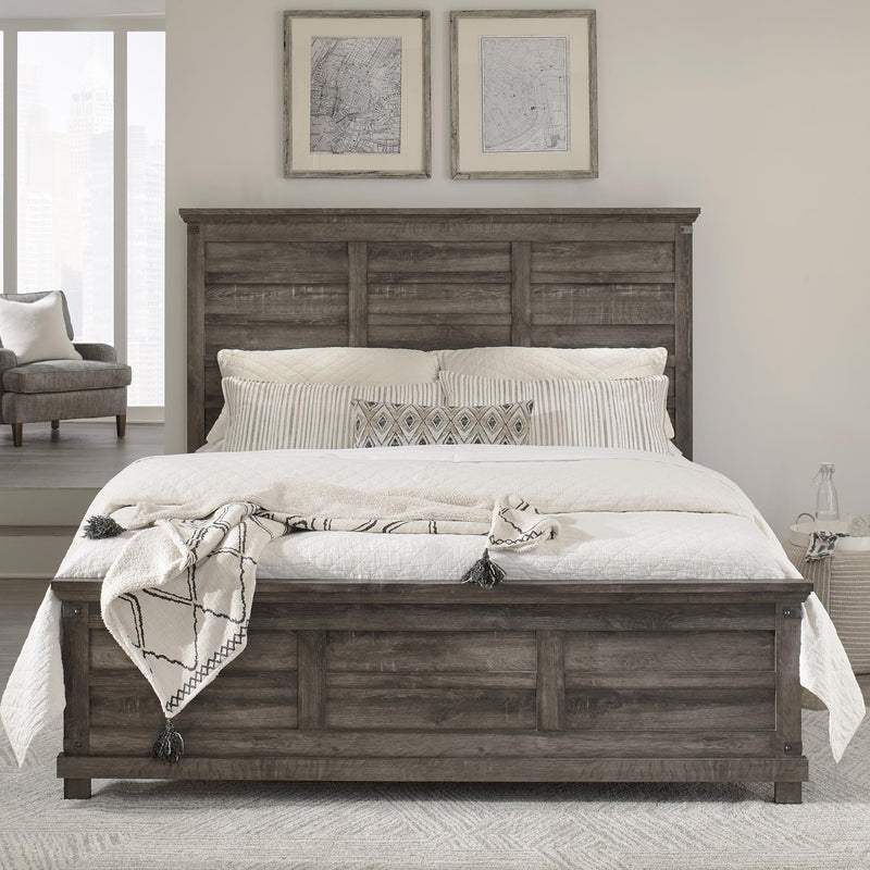 Liberty Furniture Industries Inc. Lakeside Haven King Panel Bed 903-BR-OKPB IMAGE 1