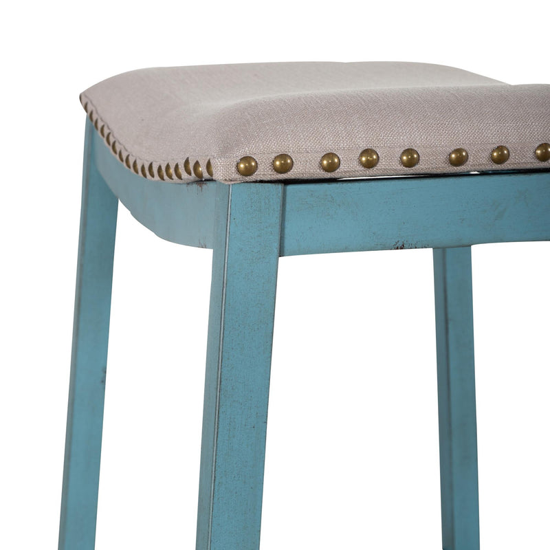 Liberty Furniture Industries Inc. Vintage Pub Height Stool 179-B000130-BL IMAGE 6