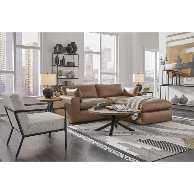 Signature Design by Ashley Emilia Leather Match Ottoman 3090108 IMAGE 6