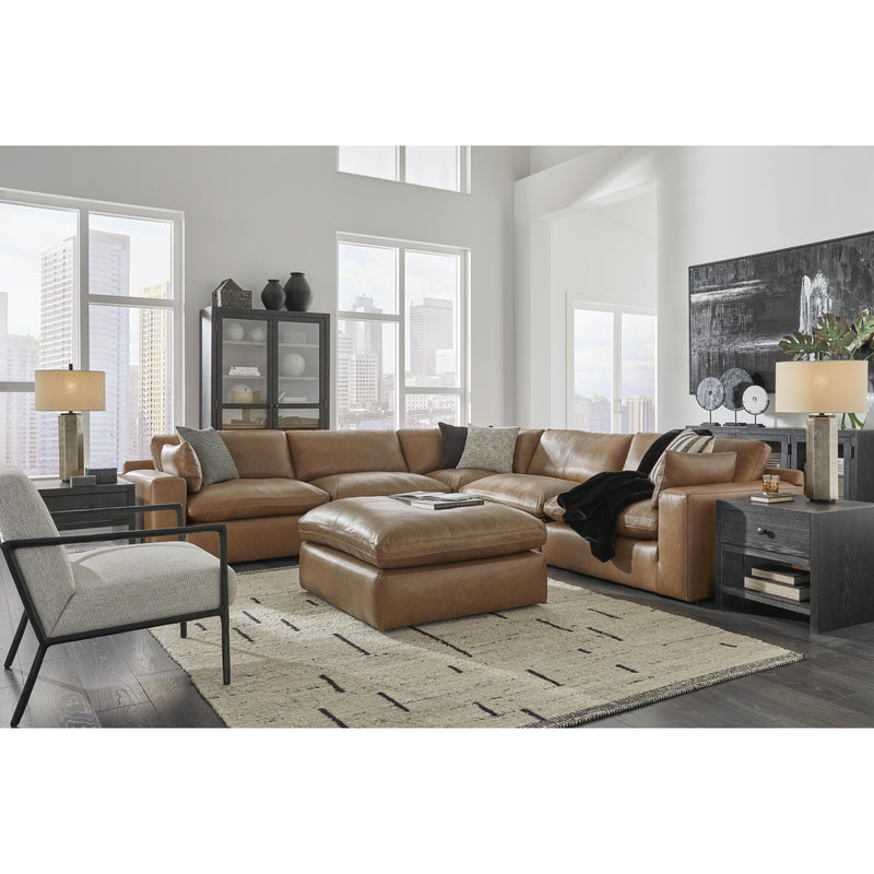 Signature Design by Ashley Emilia Leather Match Ottoman 3090108 IMAGE 8