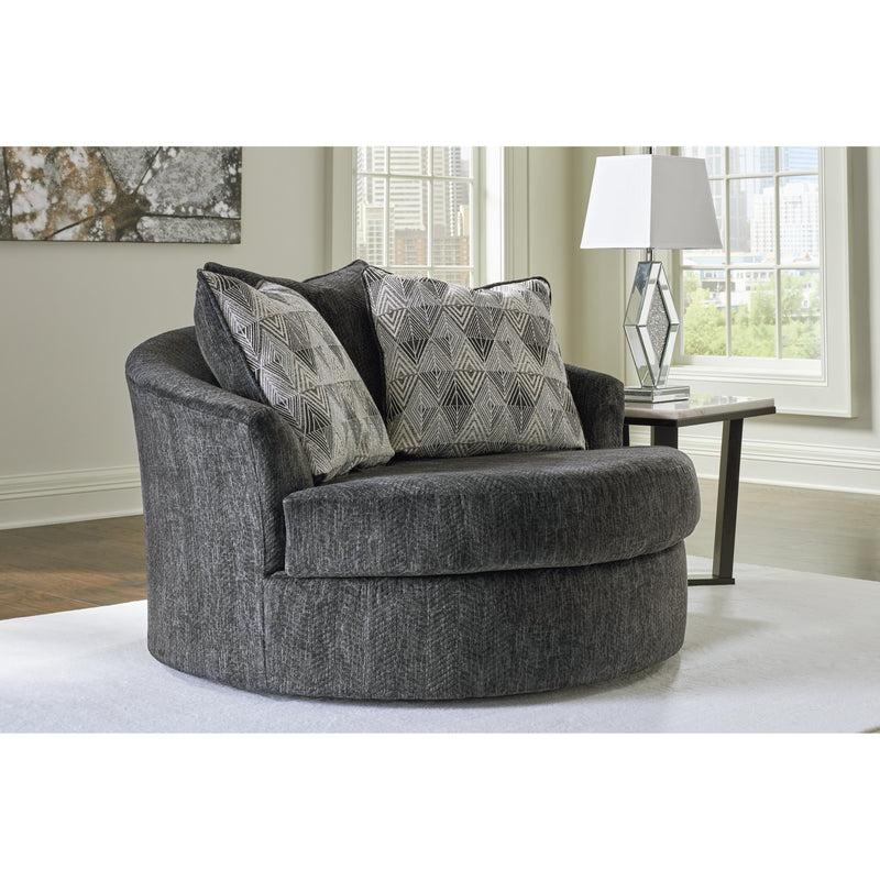 Signature Design by Ashley Biddeford Swivel Fabric Accent Chair 3550421 IMAGE 5