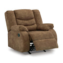 Signature Design by Ashley Partymate Rocker Fabric Recliner 3690225 IMAGE 2