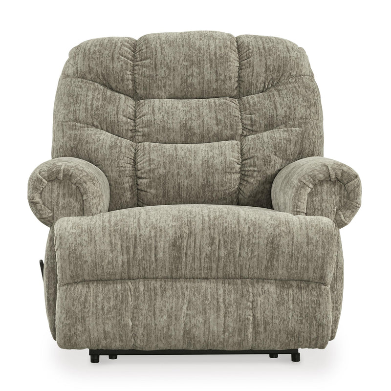 Signature Design by Ashley Movie Man Fabric Recliner with Wall Recline 6380329 IMAGE 3