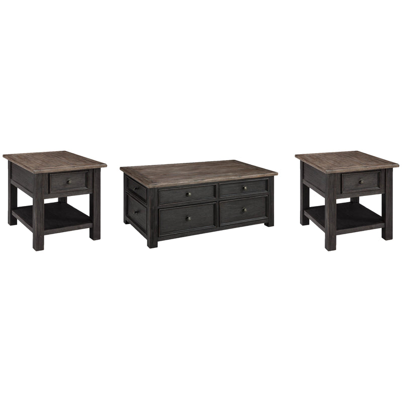 Signature Design by Ashley Tyler Creek Occasional Table Set T736-20/T736-3/T736-3 IMAGE 1
