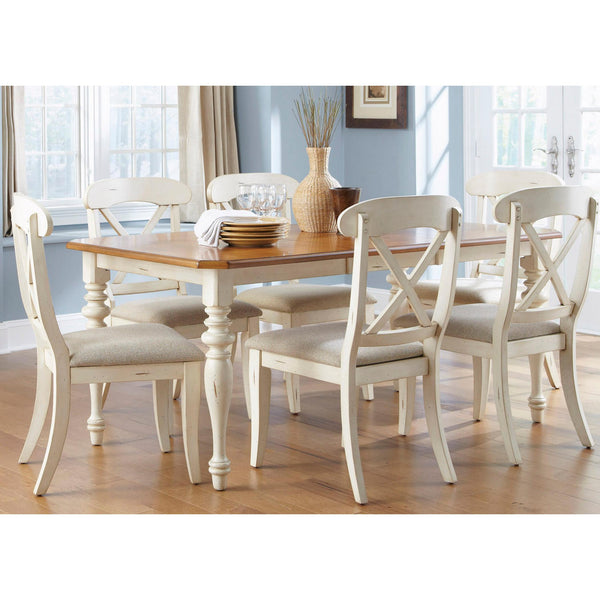 Liberty Furniture Industries Inc. Ocean Isle 303-CD-O7RLS 7 pc Dining Set IMAGE 1